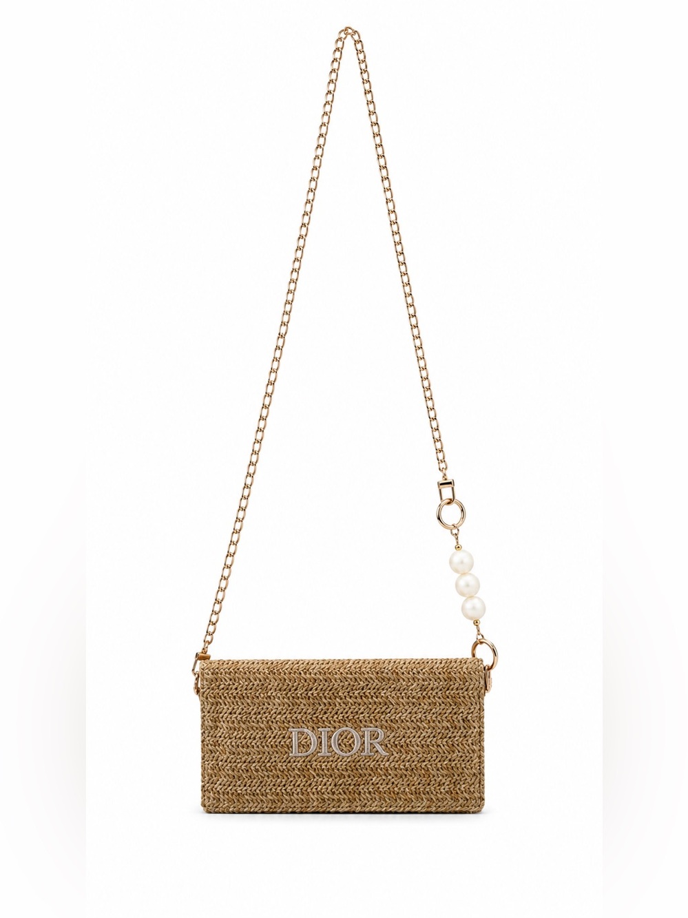 Limited Edition Dior Beauty Raffia Pouch